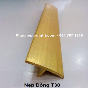 Nẹp đồng t30 mm
