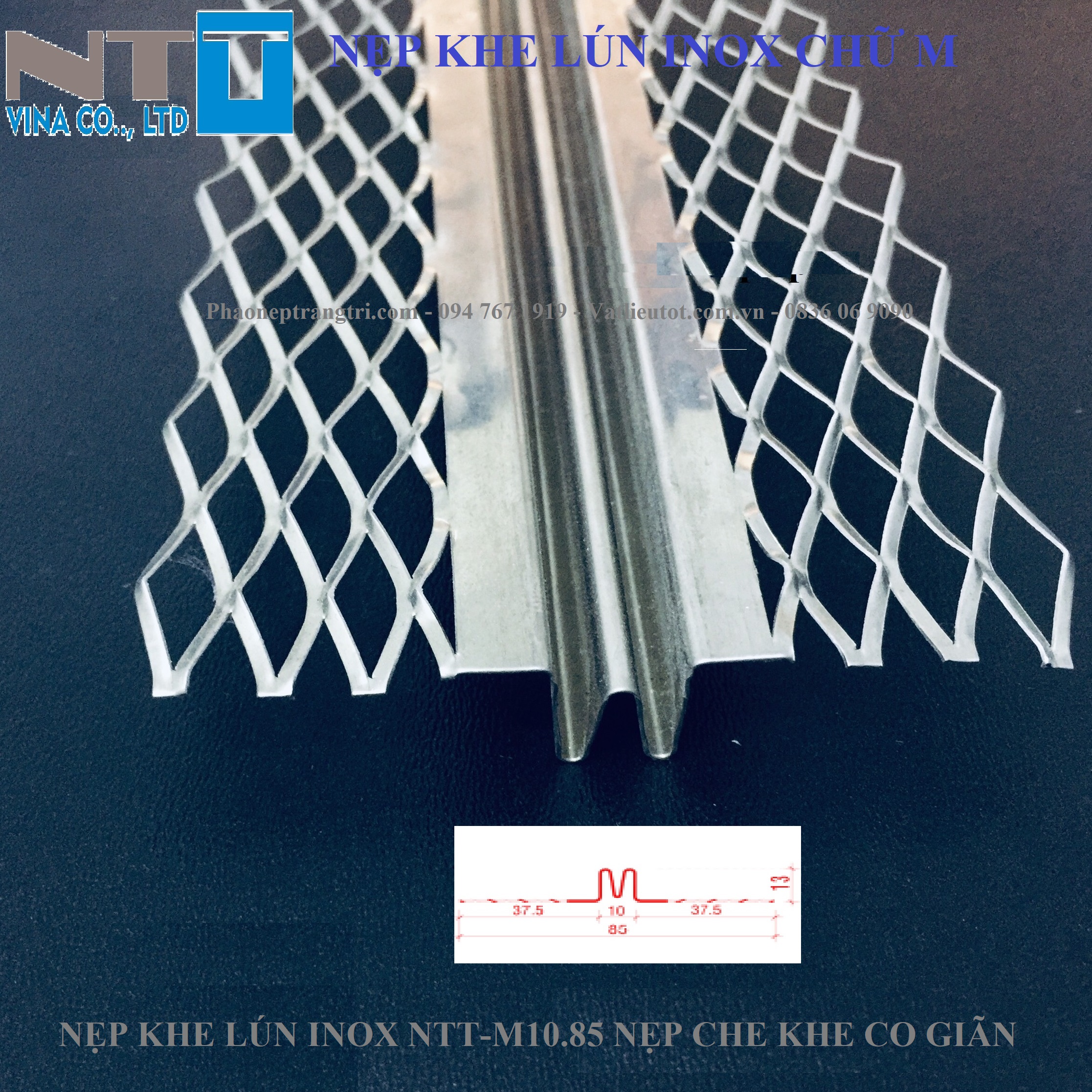 nep-khe-lun-inox-m10.85, hinh-anh-nep-khe-lun, nep-khe-co-gian, bao-gia-nep-khe-lun, nep-inox-chu-m